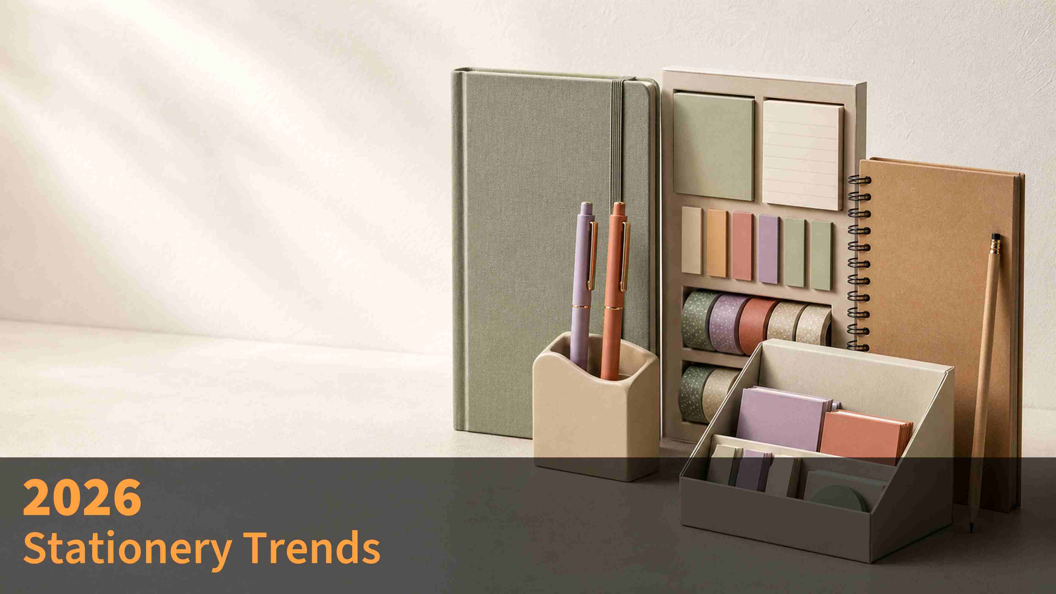 Trends in briefpapier voor 2026: welke producten moeten kopers in de detailhandel kopen?