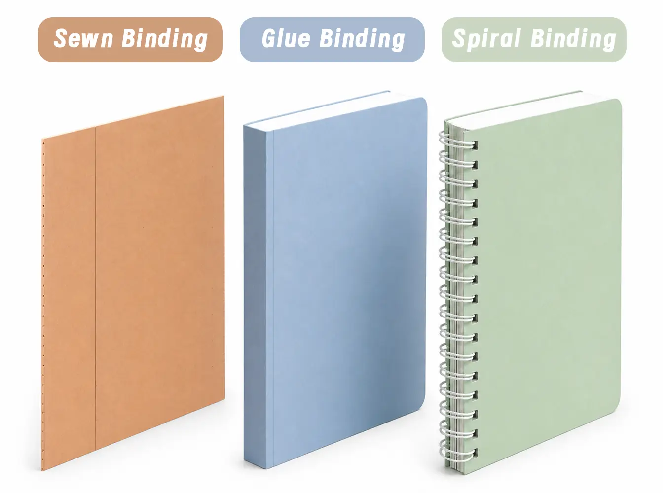 Genaaide, spiraal- of lijmbinding: welke notebookconstructie is het beste?