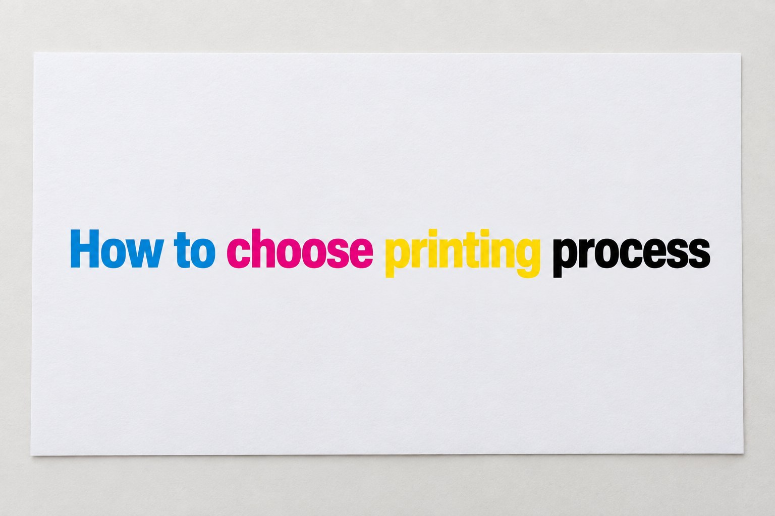 Papierafdrukmethoden: hoe B2B-kopers het juiste afdrukproces kunnen kiezen