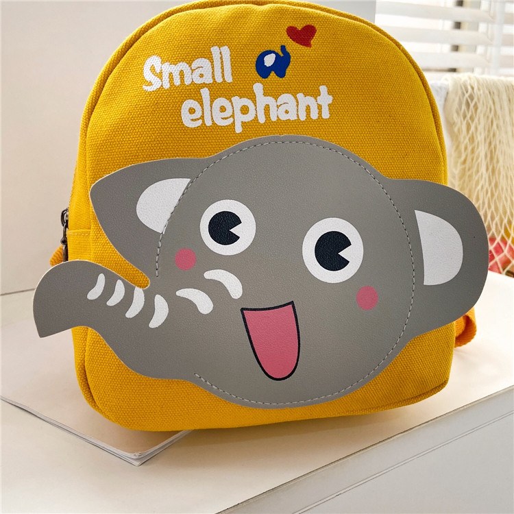Cartoon canvas rugzak