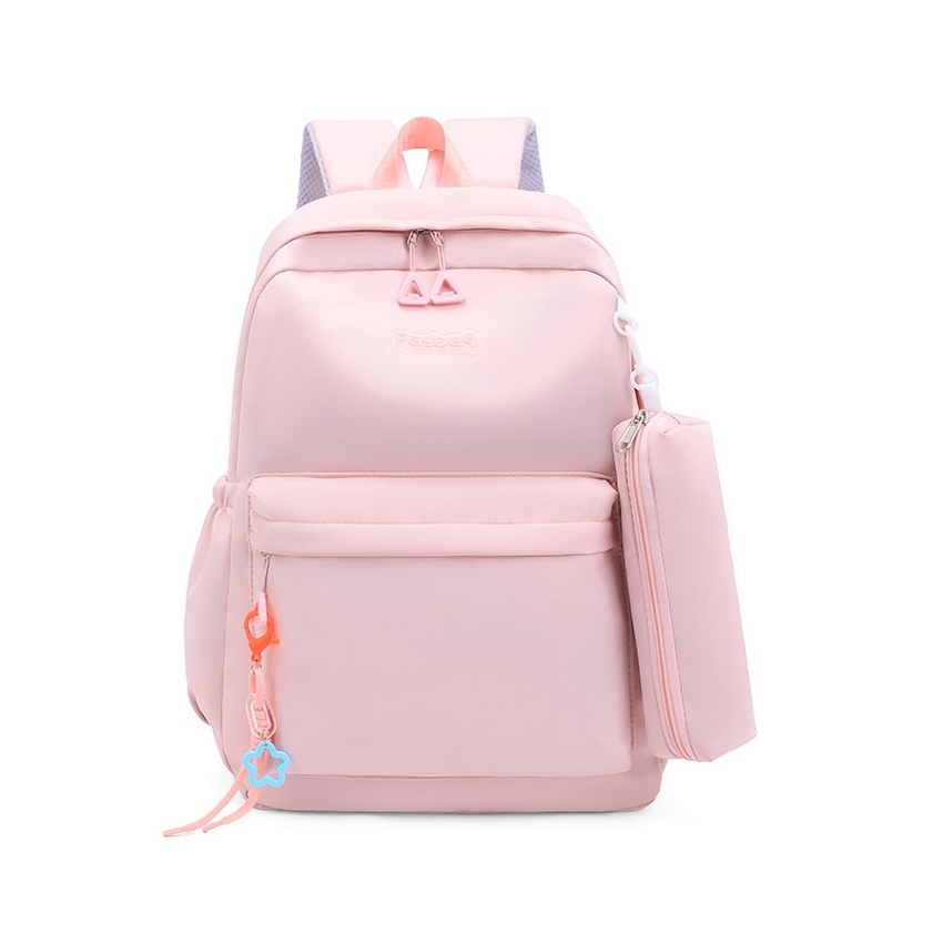 Leuke pastelkleurige waterdichte 3-delige schooltassenset