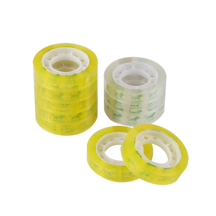 Transparante briefpapiertapes
