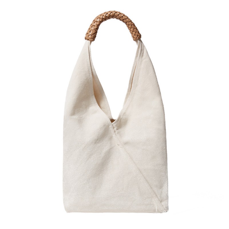 Vintage canvas draagtas voor dames